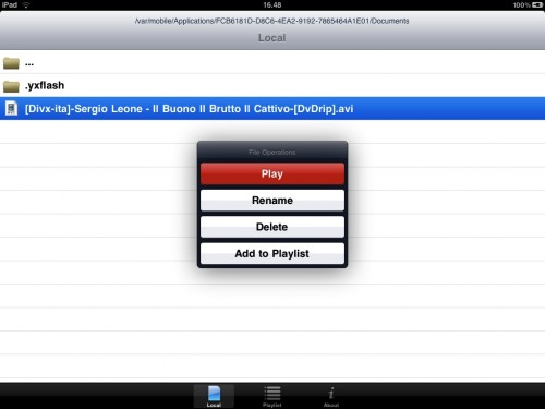 guardare i divx con iPad
