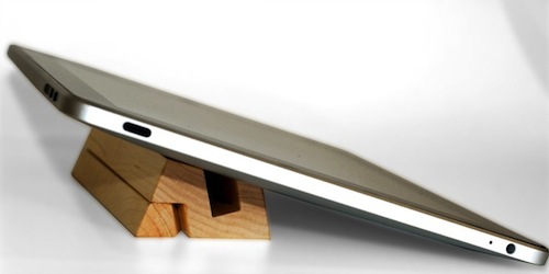 Digitazione Stand in legno