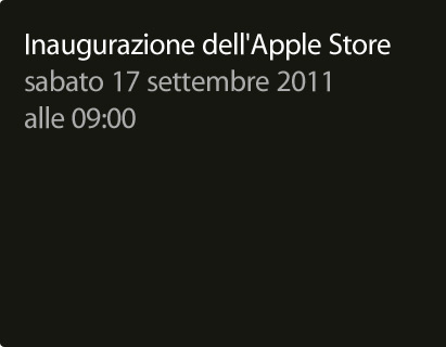 Apple Store, Via Rizzoli